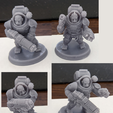 Main.png Fichier OBJ Combattants Emberfolk・Plan à imprimer en 3D à télécharger