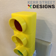 Iso-Left.png Cute Stoplight Nightlight-3D Stoplight Racing Nightlight for Children's Rooms
