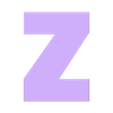 ZM.stl Letters and Numbers GTA (Grand Theft Auto) | Logo