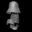 BPR_Render11.jpg Darth Vader Helmet ROTJ Reveal, stand, Anakin's head and damaged Helmet