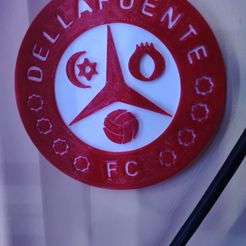 IMG_20211030_225046.jpg Файл STL Логотип Dellafuente F.C.・Дизайн 3D-печати для загрузки3D