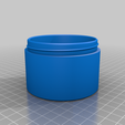 Teabox_80x60_round_body.png Dispenser Container - Screw Cap, All Purpose