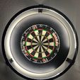 IMG_1772[595.jpg Dartboard LED-Light Surround (Darts Ring / Dart Board)