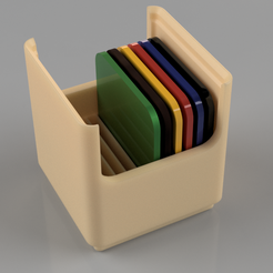Gridfinity_Samplebox_1x1.png Free 3MF file Gridifinity Small Filament Samples・3D print design to download