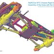 MTC_RigidAxles_drawing4.jpg STL file MyRCCar 1/10 MTC Chassis Rigid Axles Version. Customizable chassis for Monster, Crawler or Scale RC Car・3D print object to download