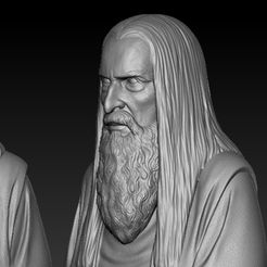 vieport.jpg 3D file ? Saruman the White ?・Model to download and 3D print, nikko3d