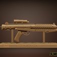 121823-StarWars-Trooper-Gun-Image-002.jpg RIFLE BLASTER E-11 SCULPTURE - TESTED AND READY FOR 3D PRINTING