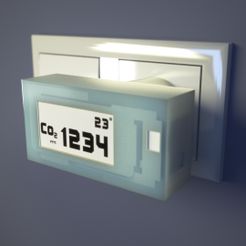 CO2-16.jpg Free OBJ file PiTs housing for Co2 and particulate matter measurement・3D print model to download