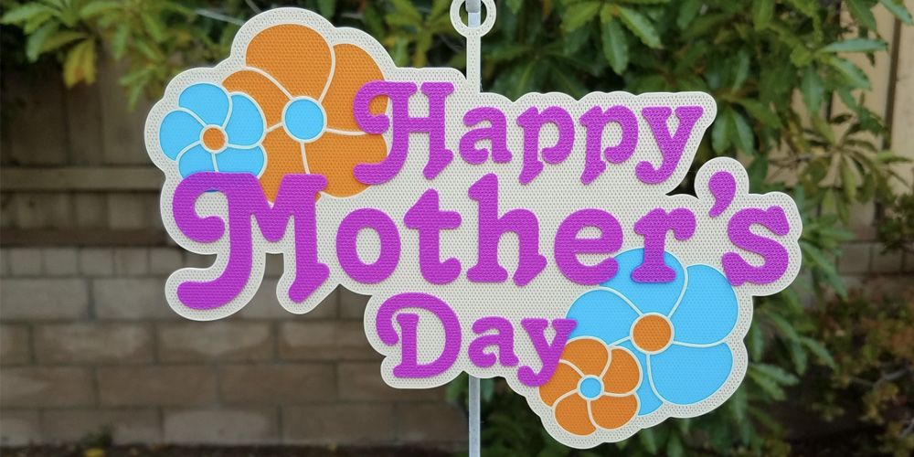 Here is a selection of the best STL files for 3D printer for Mother's Day