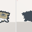 PokemonHoennZigzagoon-263-lightbox-preview.png Pokemon Hoenn Zigzagoon #263 LED Lightbox / Night Light