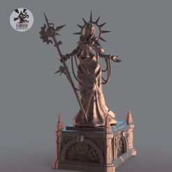 omnissiah.jpg Archivo STL estatua omnissiah mechanicus・Objeto imprimible en 3D para descargar