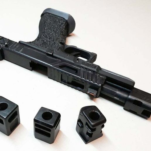 Glock compensators 3D model