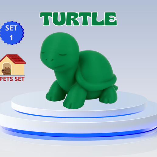 Cute Mini Turtle - Commercial