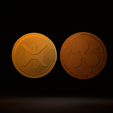 untitcvcled.png Ripple golden Xrp coin