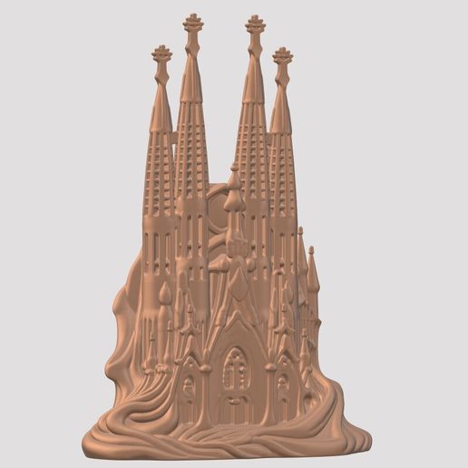 3d-a96.jpg Altbau 3D Modell | Vintage Architektur STL | Diorama & Miniaturdruck