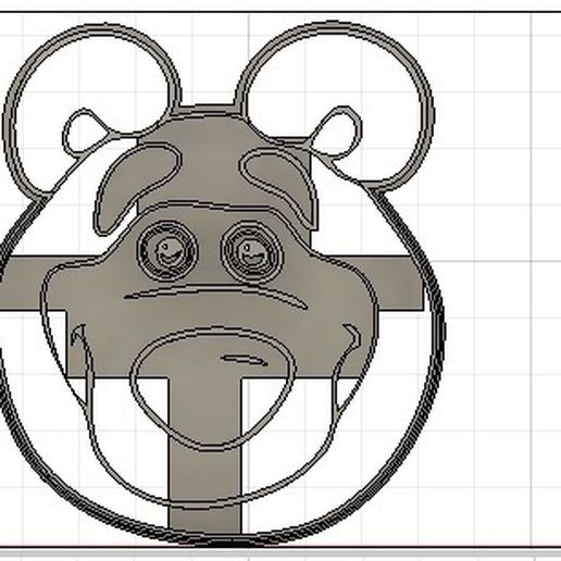 cutting masha bear 3D model