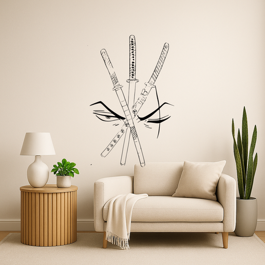 One Piece Roronoa Zoros Three Swords