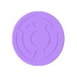 Yellow_Corps.stl Yellow Lantern Corps Emblem