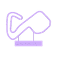 Brands Hatch Final.stl 30 Pack Track Map with Nameplate Wall Art (ALL TRACK STL FILES)
