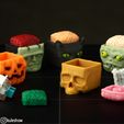 IMG_7028.jpg Cube Heads - Halloween set 🎃💀😼🧟‍♂️🧌