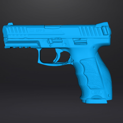 HK-1.png STL file HK SFP9 VP9 Real Size 3D Scan・3D printable design to download