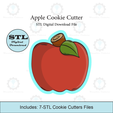 Etsy-Listing-Template-STL.png Apple Cookie Cutter | STL File