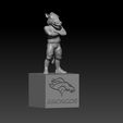 hhjj.jpg NFL - Denver Broncos football mascot statue - 3d print