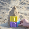 Capture d’écran 2017-08-29 à 17.25.59.png Free STL file Customizable Sand Castle Mold・Object to download and to 3D print, JonathanK1906