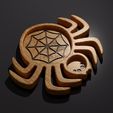 Spider-Tray-©.jpg Halloween Trays Pack 2 - CNC Files for Wood