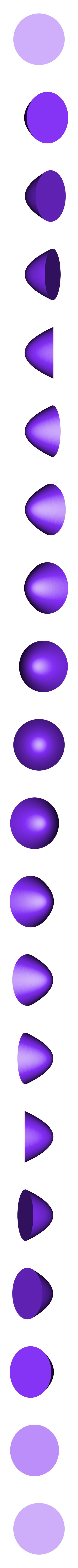 Paraboloid_h50_f10.stl Script OpenSCAD paraboloïde