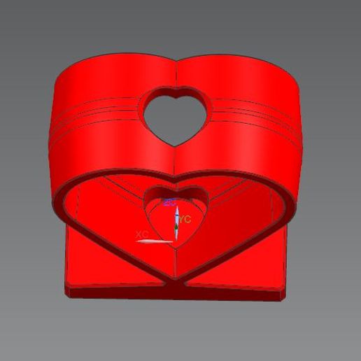 sokelherz_B4.jpg Archivo STL Sockelherz, Herz, jarrón de mesa de corazón con tubo de laboratorio o de prueba. DIÁMETRO 25 O 30 MM. JARRÓN DECO, DEKO・Objeto para impresora 3D para descargar, Phils_Creations