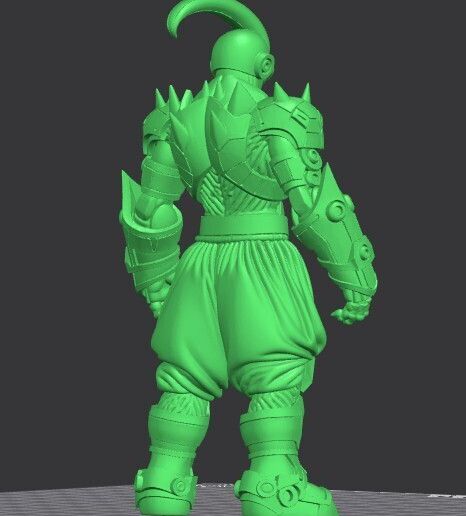 🎁 Cosmic Onslaught: Majin Buu's Rosé Steel Exoskeleton