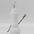 render 04.png Olaf from FROZEN 3D print model