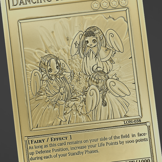 Dancing Fairy - yu-gi-oh! 3D model