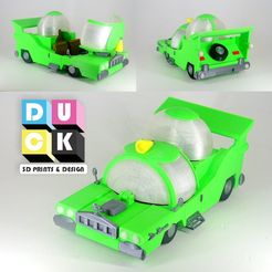 the homer 2.jpg Archivo 3D homer car el auto de homero・Objeto imprimible en 3D para descargar, PatricioVazquez