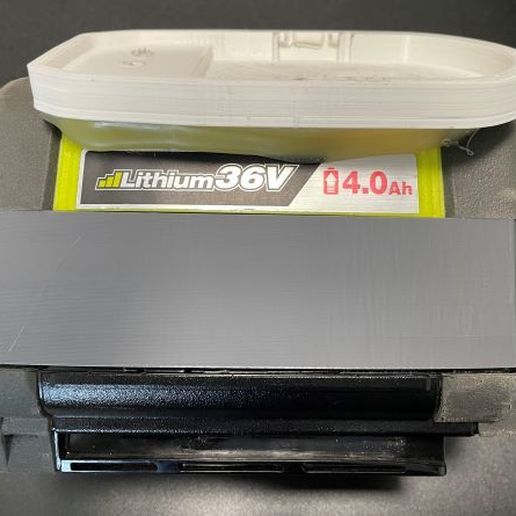 IMG_2429.JPEG Spacer 40mm for conversion 2x RYOBI 18V battery --> 36V battery