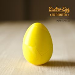 promo_egg04.jpg Free STL file EASTER EGG PUZZLE・3D printer design to download