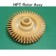 42-HPT-Rotor-Parts02.jpg Geared Turbofan Engine (GTF), 10 inch Fan