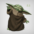 baby yoda 2.1.png GROGU - Baby Yoda Using the Force - With Cup - PACK - The Mandalorian
