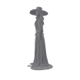 niXkNKgM.png Regal Figure – Flowing Gown with Gold Embroidery | Fantasy Queen | Tabletop RPG STL