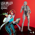15.png Lisa Miller - Donman art Original 3D printable full action figure