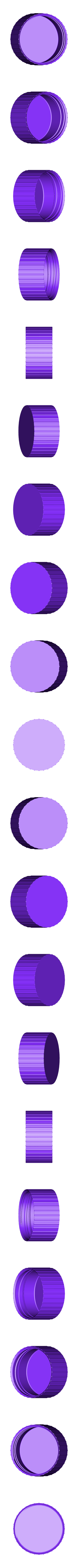 f_cap_tall.stl Выдвижной модульный контейнер для труб