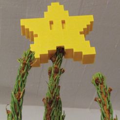 sa_display_large.jpg Archivo STL gratis Pixel estrella de la copa del árbol・Modelo para descargar y imprimir en 3D