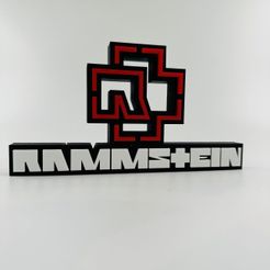 IMG_0600.jpg Fichier STL Logo Rammstein・Design imprimable en 3D à télécharger