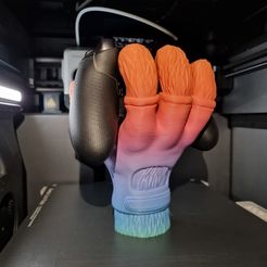 20230716_105922.jpg STL file Crash Bandicoot Hand Controller Stand・3D printable model to download
