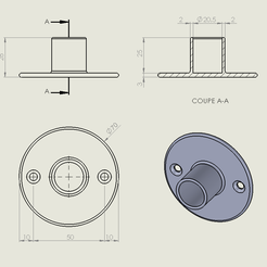 socle-tube-Ø20.png Archivo STL tubo base Ø20・Plan imprimible en 3D para descargar