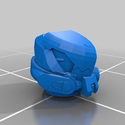 45f4c7d332a8c69014feeb95494e942e.png Free STL file Scifi helmet for 28-32mm miniatures・3D print object to download, Cazboab