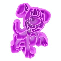 Cookie-Cutter-CCSP35_0001.jpg Fichier STL Découpeur de biscuits pour chiens CCSP35・Plan à imprimer en 3D à télécharger