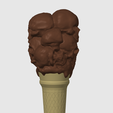 Screenshot-2025-04-02-105816.png I Scream Cone PRINT IN PLACE Ice cream monster by Pretzel Prints Skull dessert