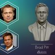 01.jpg Brad Pitt portrait sculpture
